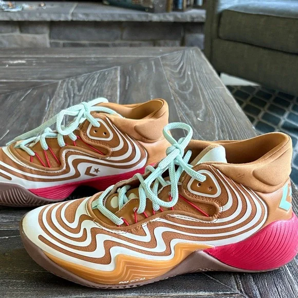 Converse All-Star BB Shift Cx Gingerbread Sneakers Men’s Sz 5.5 - Picture 3 of 6